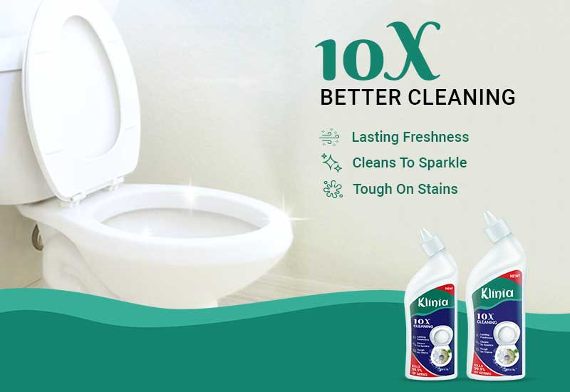 Klinia Toilet Cleaner home hygiene essentials